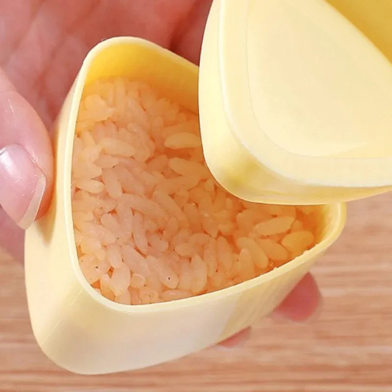 Triangles Sushi Mold Onion Rice Ball Food Press Japanese Bento Kitchen Gadget Set Onigiri Maker Frame Kit Tools Gadgets Dining
