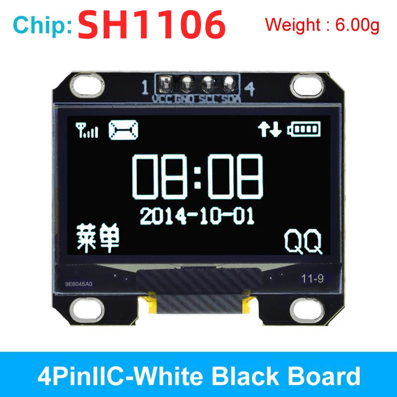 1.3 inch OLED module SPI/IIC I2C Communicate white/blue color 128X64 1.3 inch OLED LCD LED Display Module 1.3" OLED Module