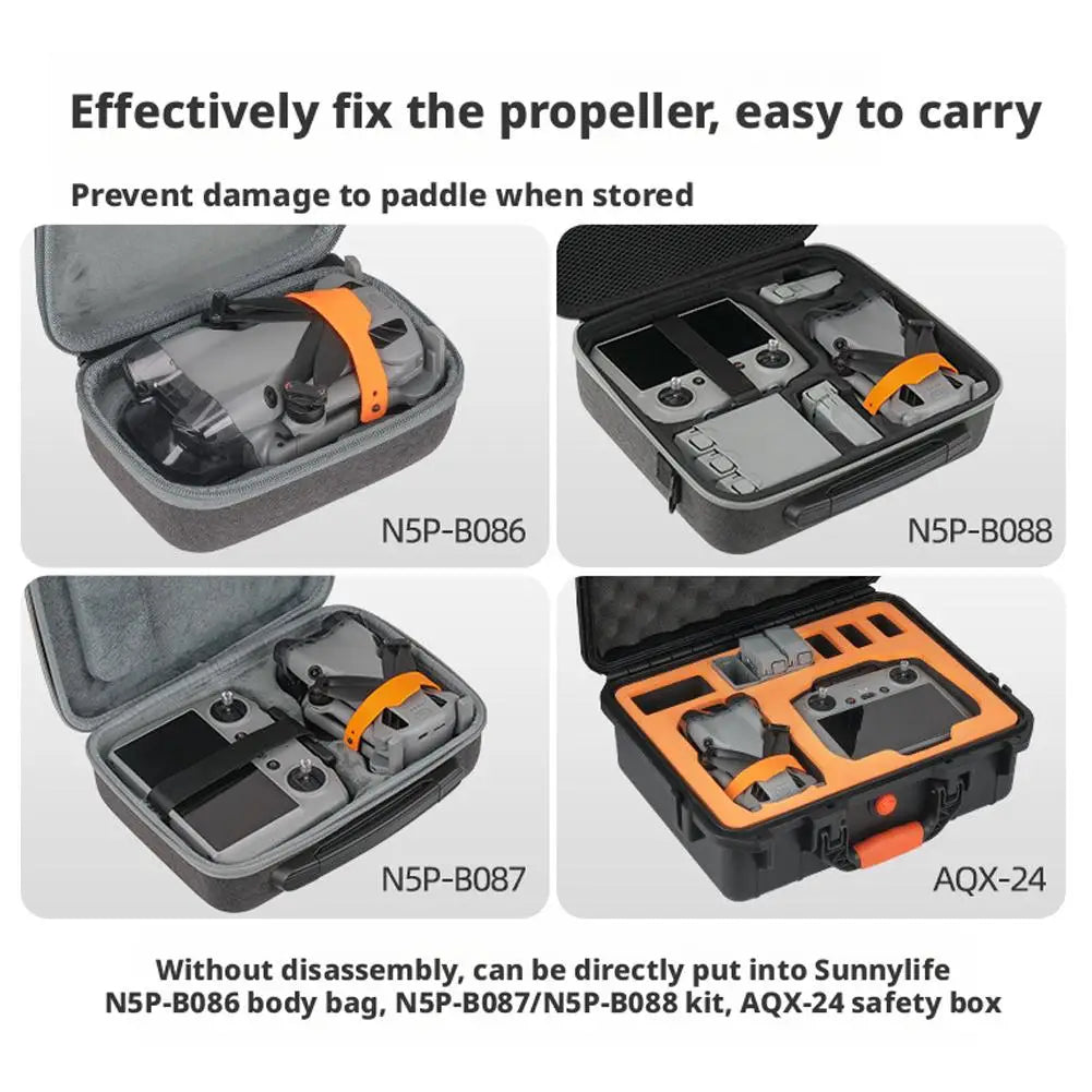 for dji Mini 5 Pro Propeller Holder Stabilizer Motor Protection Drone Accessory Storage Strap Transport Protector