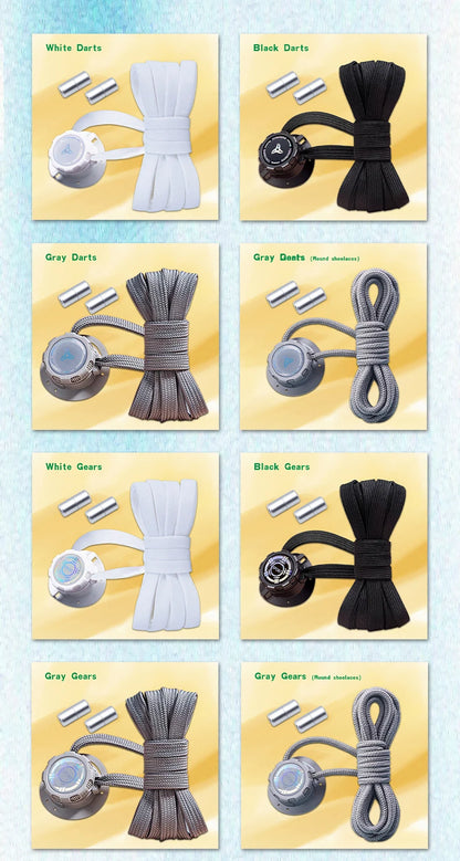 Automatic Flat Shoelaces Without ties casual shoes Swivel Buckle Laces Adults Kids Sneakers No Tie Shoe laces