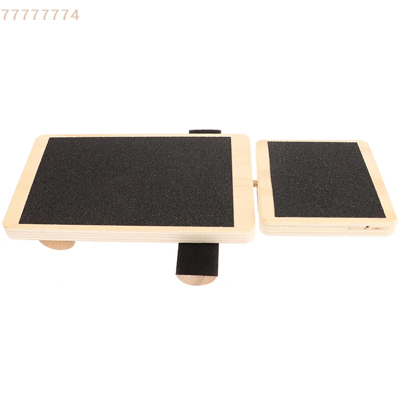 Wooden Pilates Foot Stretcher Strengthener Leg Balance Board Trainer for Ankle Sprain Stability Exercises Fitness Equipment
