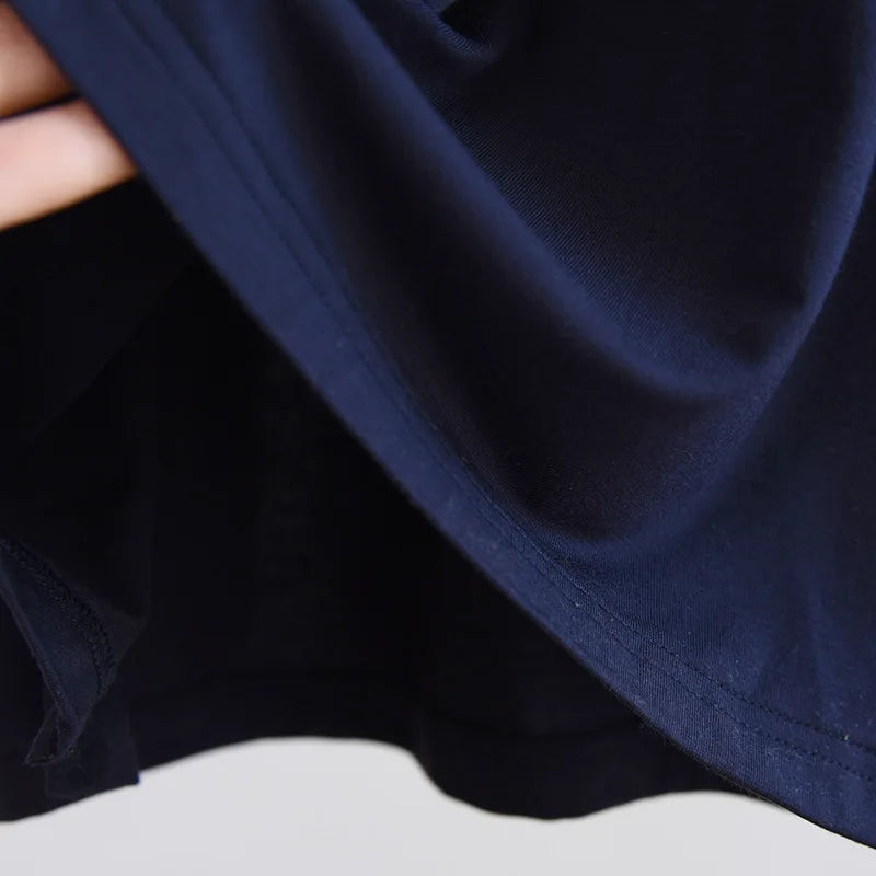 Plus Size 4XL 5XL Men's Summer Pajamas Modal Fabric Casual Soft Men's Nightgown Night Dress Male Oversized Bathrobe Mens Robe