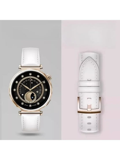 18mm Strap For Xiaomi Watch S4 41mm Leather Bracelet For Mi Watch S4 41mm Band Women Wriatband Accessories