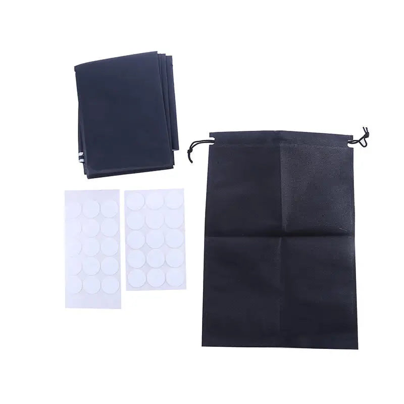 Blackout Curtain Self-adhesive Cooling Window Shades With Silver Coate For Living Room Bedroom Home Window Film Cloth