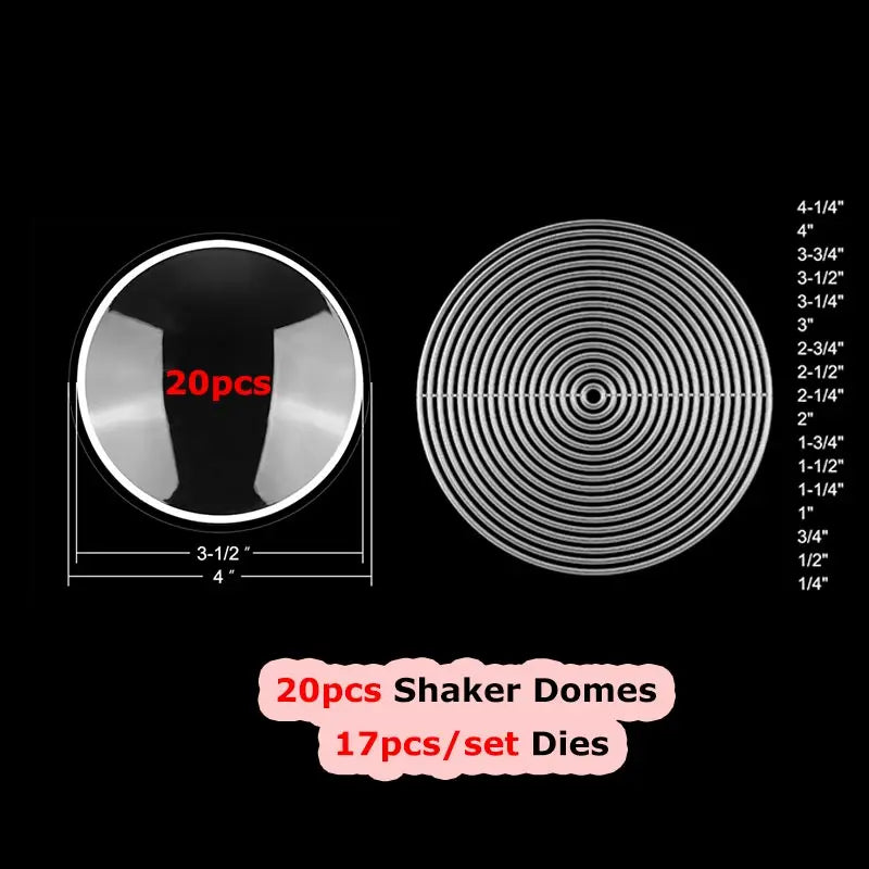 Bundle Deal Jar Heart Egg TV Dimensional Shaker Domes Basic Geometry Shaker Blisters Easter Valentine's Day Card Making Supplies