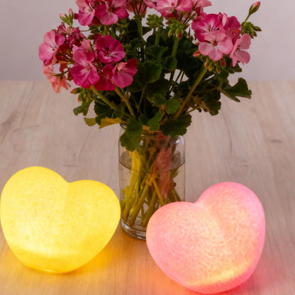Romantic Creative 3D Love Heart LED Lamp Wedding Cake Night Light Ornament Birthday Christmas Home Ambient Light Gift Box Decor