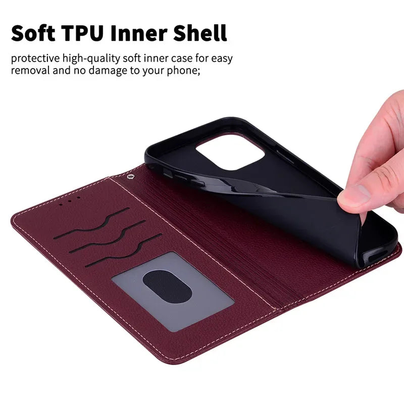 For Poco X7 Pro Case Leather Wallet Phone Case For Xiaomi Poco X7 Pro 5G Case Book Coque Fundas Cover For Poco X7 Pro 5G Bumper