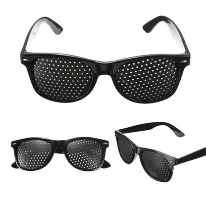 Wearable Anti-fatigue Vision Care  Corrective Glasses Improve Stenopeic Pinhole Pin Hole Glasses Eye Protection For Men Women