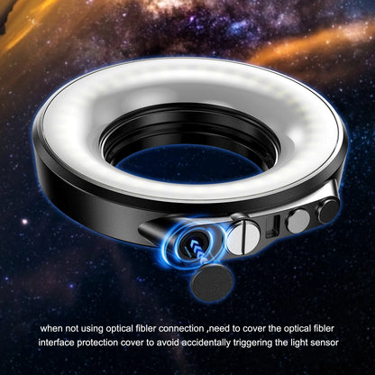 Seafrogs Universal 67mm Thread Ring Flash Light For Camera Phone Housing Waterproof Underwater Light Camera Ring Light
