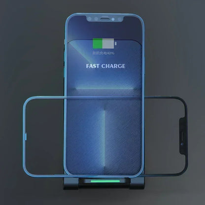 65W Wireless Charger Station Earphone Phone Fast Charging Charger Holder For iPhone 16 15 14 13 Pro Max Samsung S24 S23 Xiaomi