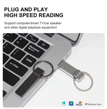 Pen Drive 32gb Flash Memory Stick 128gb Pen Drive 64gb Usb Disk on Key 256gb Metal USB Flash Drive 64 Gb Thumbdrive 16GB 8GB