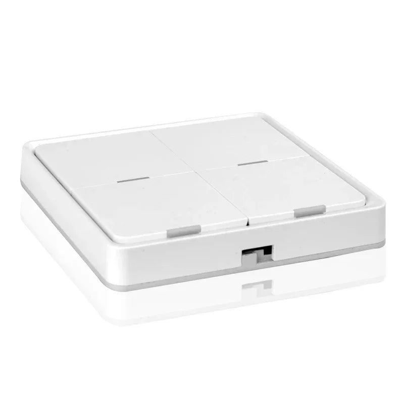 ZigBee/Tuya Smart Switch Wireless Free Sticker 4/3/2/1 Way Panel Scene Button Switch Smart Scene Automation Control Switch