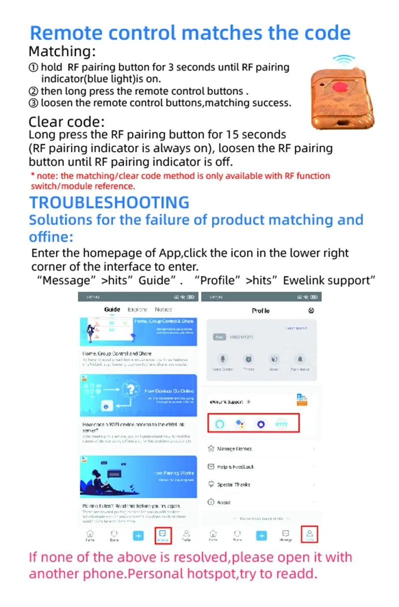 Ewelink WIFI Garage Door Opener Controller Smart Switch On Off Relay Module Gate Open Voice Control Alexa Google Home