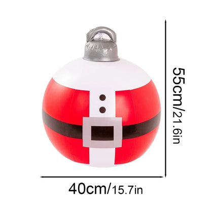 Multiple Styles Giant Inflatable Christmas Ball Home Outdoor Inflatable Decoration Christmas Snowman PVC Inflatable Decorated