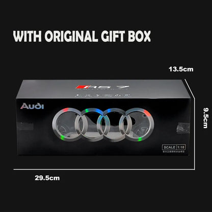 Simulation 1:18 AUDI RS7 Sportback Alloy Car Model Children Toy Vehicle Collectibles Miniature Voiture Home Decor Birthday Gift