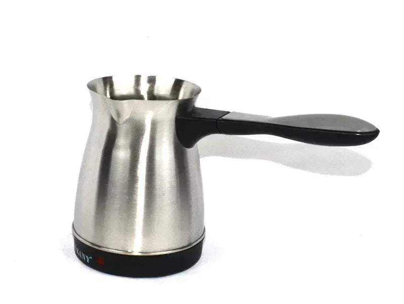 600W Turkish Electric Coffee Maker, 500ml Detached Italian Moka Pot, Stainless Steel Material, Arabic Portable Espresso Machine