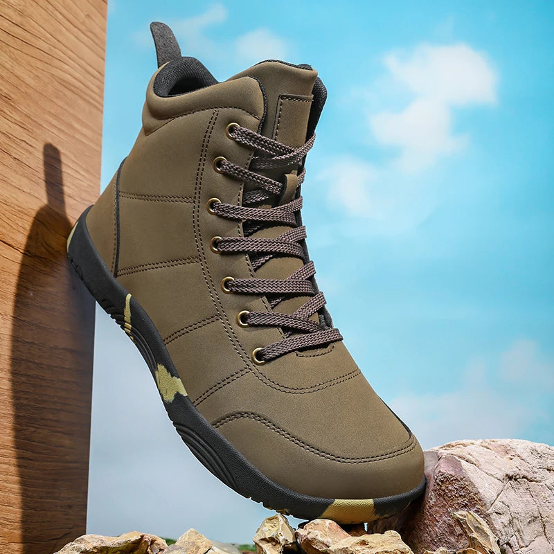 VENOCON Adult Barefoot Combat Sneakers Winter Man Men's Wide Toe Nose Walking Hiking Trail Boots Shoes Footwear For Women