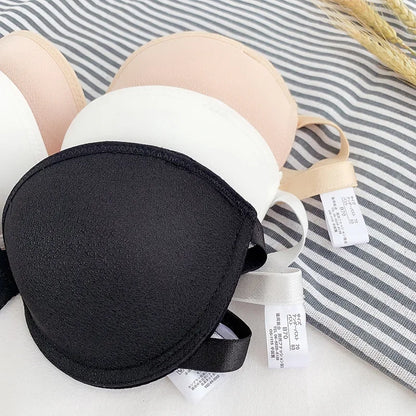 Strapless Lace Bras for Women Sexy Lingerie Backless Invisible Wireless Bralette 1/2 Cup Push Up Underwear Girls Backless Bras