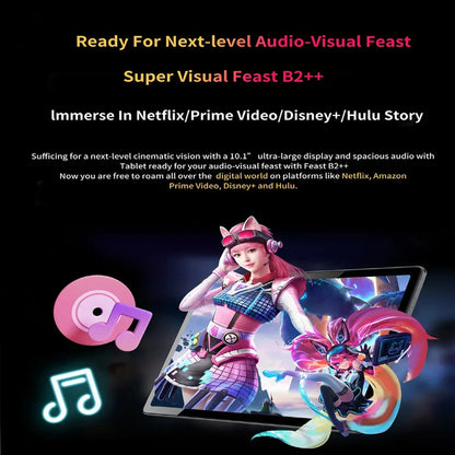 2025 Global BDF Android 13 Android Tablet 4GB+64GB HD Touch Screen Dual Card WIFI 6000mAh Battery Octa Core