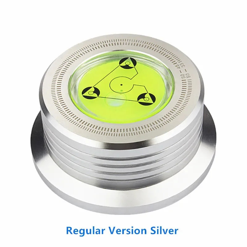 50Hz Alloy LP Vinyl Record Player Disc Turntable Stabilizer Level Aluminum Weight Clamp Music Player Consumer Electronics