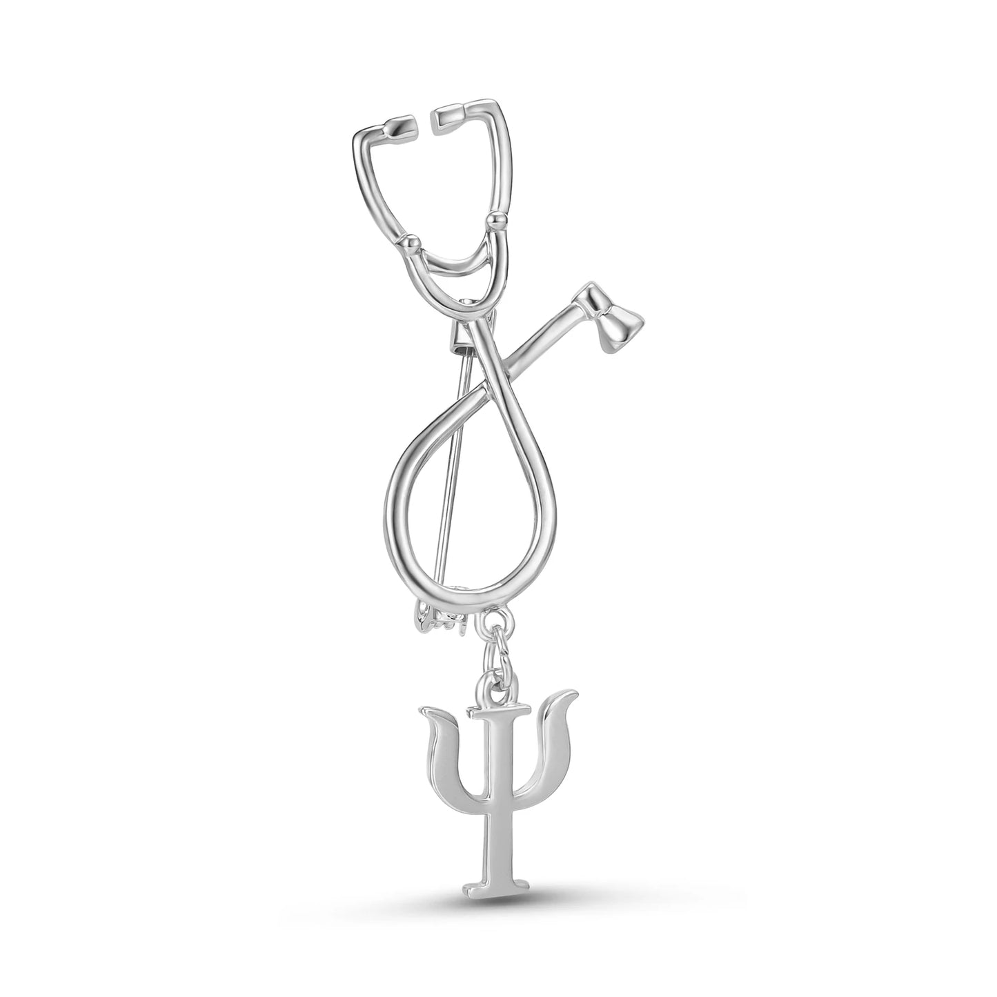 DCARZZ Psychology Psi Brooches Medical Charm Backpack Lapel Pins Badge Medicine Jewelry for Psychologist Doctor Nurse