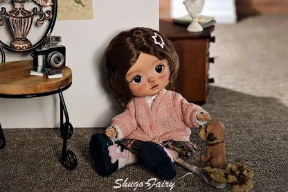 ShugaFairy Plums 1/6 Bjd Doll Head Thessa Body Autumn American School Style Joint Body Baby Toys Girls BJD Dolls