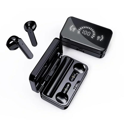 TWS Bluetooth-Compatible Earphones Stereo Sport Headset Waterproof Wireless Headphone  Earbuds With Mic for all smartphones