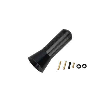 Brand New Carbon Fiber Screw Metal Short Stubby Mast Antenna Car Styling Roof Antenna Enhanced Signal For Benz Car Accessories
