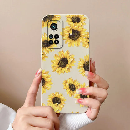 For Xiaomi Mi 10T 5G Phone Case Matte Liquid Silicone Shell For Xiaomi Mi 10T Pro 5G Cute Cat Cartoons Ultrathin Fashion Fundas