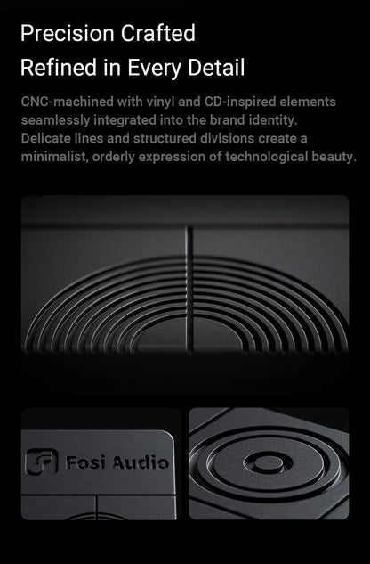 Fosi Audio DS3 DAC Amp Portable HIFI Headphone Amplifer  XMOS XU316 DSD512   dongle dac 4.4mm Balanced/3.5mm Jack