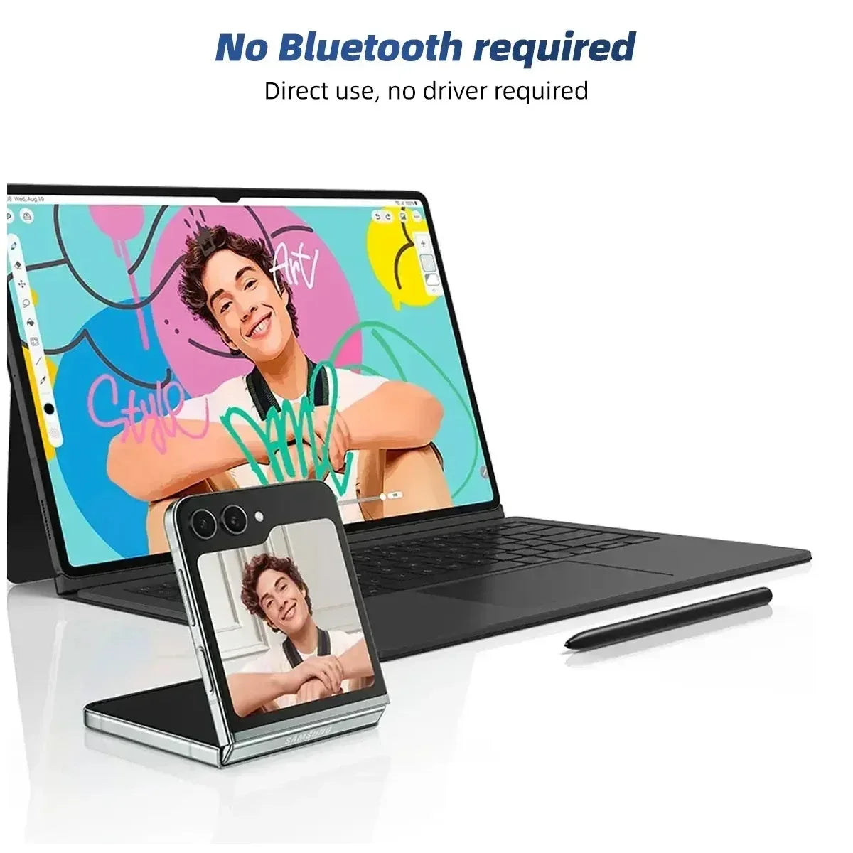 For Samsung S Pen for Samsung Galaxy Tablet S8 S7 FE S6 Lite S7+ S8+ S9 S9FE Tablet Pen Stylus  Touch Pen Without Bluetooth