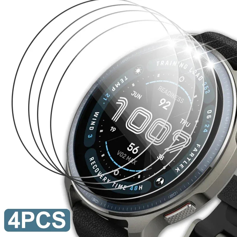 9H Tempered Glass for Amazfit Balance 2 Premium Screen Protector HD Clear Anti-scratch Protective Film for Amazfit Balance2