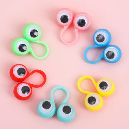 5/10/20Pcs Active Eye Ring Children Parent-child Props Cool Practical Jokes Finger Toys personality Event Giveaway Gags Gifts