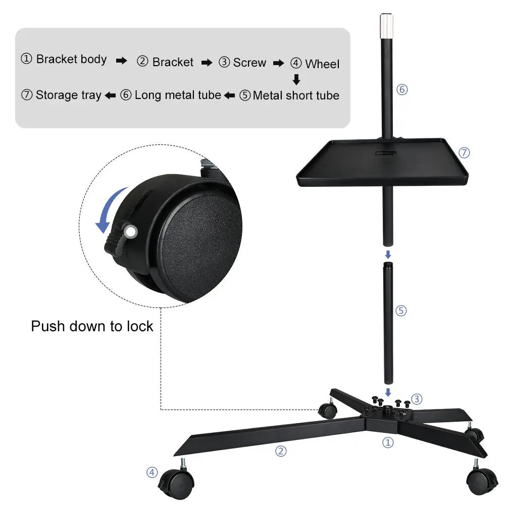 20inch Half Moon Light 36W 3200K-5600K Eyelash LED Floor Light Adjust Angle Eyelash Extension Lamp for Beauty Skincare Eyebrows