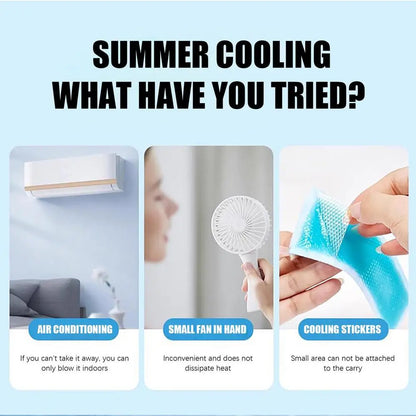 Cool Spray For Summer Household Instant Cooling Spray Natural Plant Extracts Cooling Artifact For Camping Outings Traveling