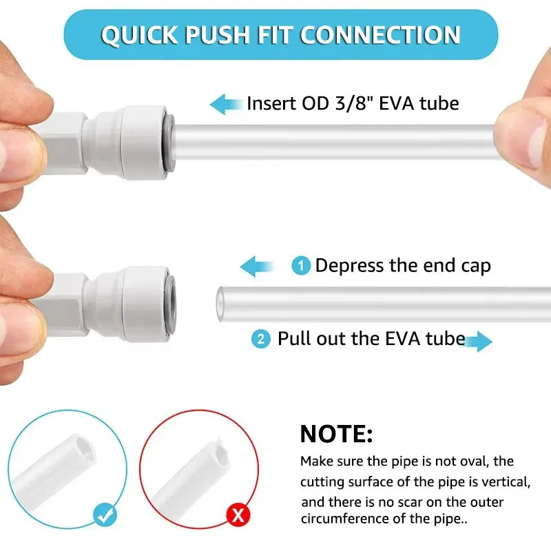 Push-fit Ball Lock Beer Line Assembly, Picnic Beer Tap Faucet with 60cm Hose,Quick Joint Connection Homebrew Beer Soda Dispenser
