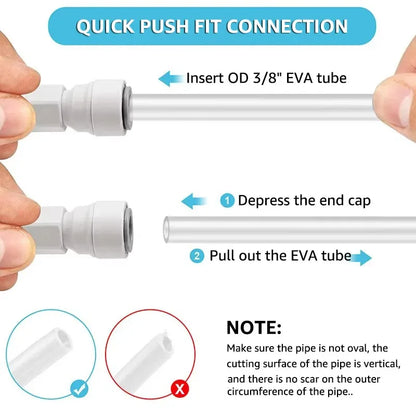 Push-fit Ball Lock Beer Line Assembly, Picnic Beer Tap Faucet with 60cm Hose,Quick Joint Connection Homebrew Beer Soda Dispenser