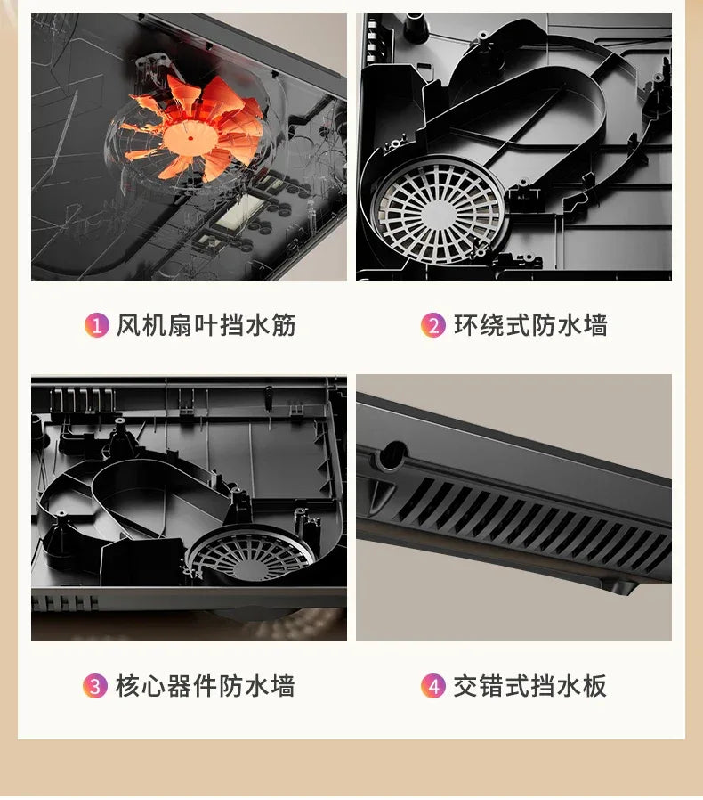 Midea Hualing induction cooker household integrated small mini new high-power electromagnetic cooker