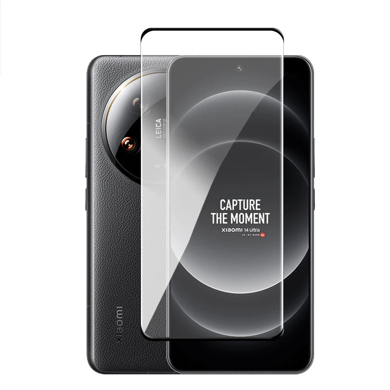 For Xiaomi 14 Ultra 5G Glass Full Cover 3D Curved Screen Protector Xiaomi 13 14 Ultra Tempered Glass For Xiaomi 14 Ultra Film