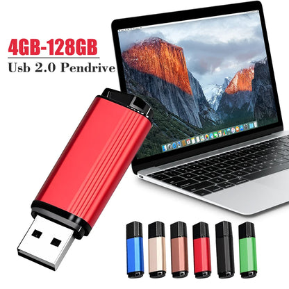 10PCS/lot Pen Drive 8GB 4GB 2GB 1GB USB Flash Drive 16GB Flash Disk 128MB 256MB 512MB Memory Flash Disk 2.0 Free Custom Logo