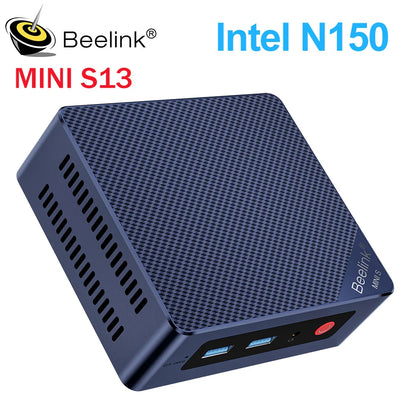 Beelink Mini S13 Intel Twin Lake N150 S12 Pro N100 16G 500G Windows 11 Mini S 11th N5095 DDR4 8GB 128GB Desktop Computer N95