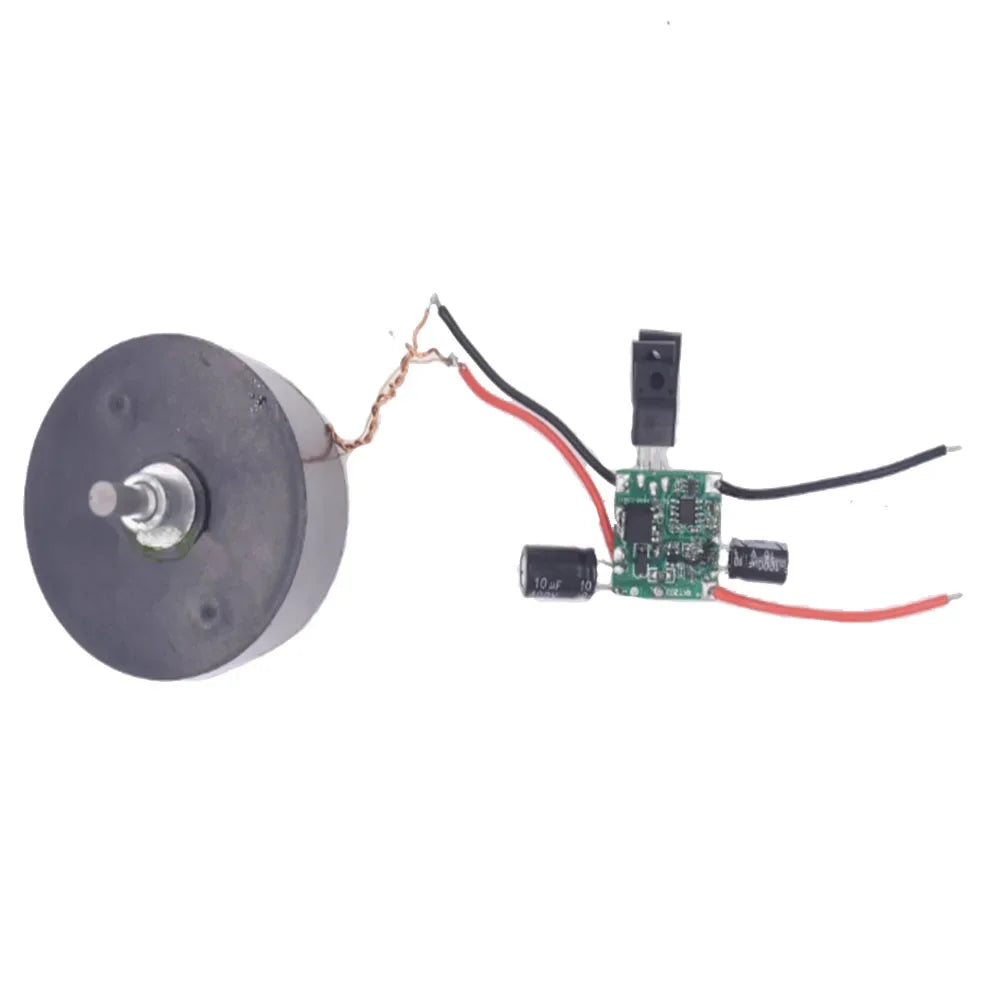 Taidacent 4W Micro-Power 12V Toy Music Tesla Coil Generator Kit Arc Pulse Booster Coil High Voltage Air Discharge Boost Module