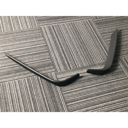 Carbon Fiber FRP Fog Lamp Bumper Fins Trims Decoration for Alfa Romeo Giulia 2016 2017 2018 2019 Sport Standard Car Accessories