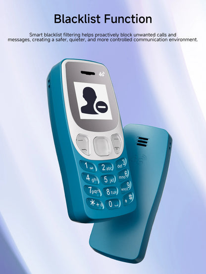 SERVO BM80 LTE 4G Mini Mobile Phone Dual SIM Standby Speed Dial Blacklist Call Recording 0.85" Screen Super Small Phones Back-up