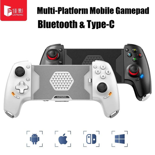 Gamwing AB01 AB02 AoBing Max Max+ Mobile Phone Game Controller Game pad Joystick Type-C Wired & BT Compatible with Android, iOS by PDG ibma