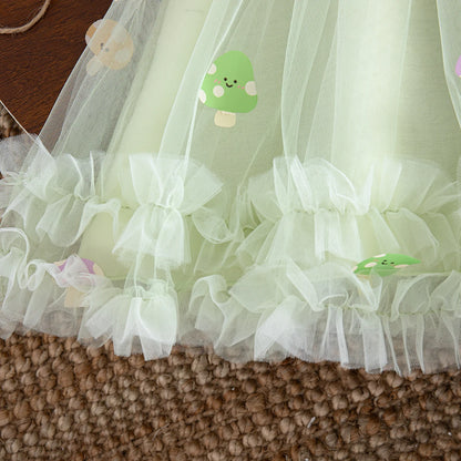 Summer New Baby Girl Princess Dress Sweet Chiffon Children'S Clothing (9 Months -4 Years Old)