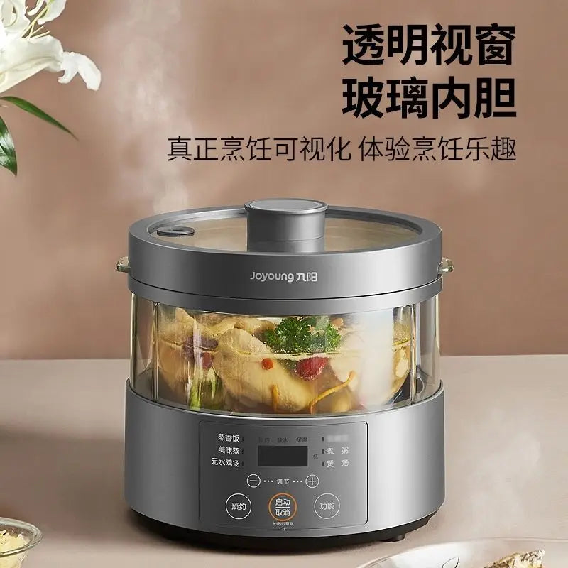 Steam rice cooker smart home low-sugar glass inner liner steamer multi-function rice cooker S160
