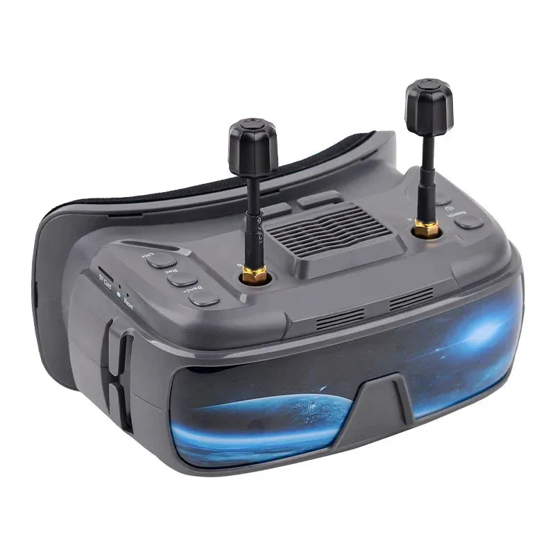 FPV Goggles 3.5 inch Goggles VR200 5.8G Analog with DVR 40CH 1024*600px IPS Screen Support for Analog FPV Racing Drone