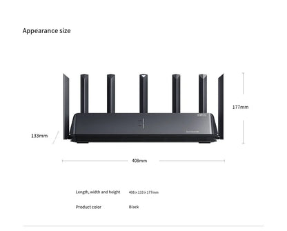 Xiaomi  Wireless Wifi 7 Router BE7000 Signal Booster Repeater Extend Gigabit Amplifier 160MHz 1GB Memory Tri-band Mesh Mi Route