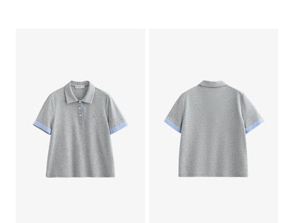 TOYOUTH Women Short Sleeve T shirt 2025 Spring New Tops 8521007